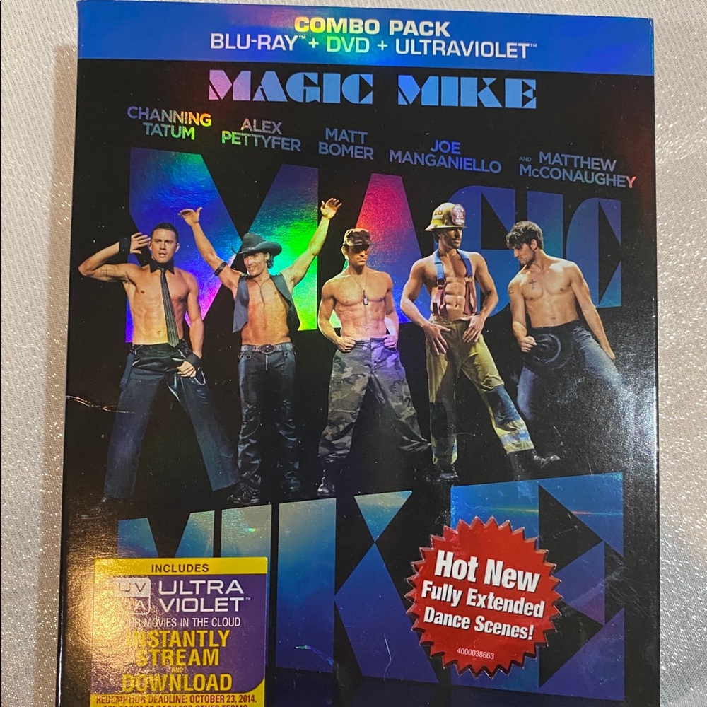 Magic Mike blu ray movie